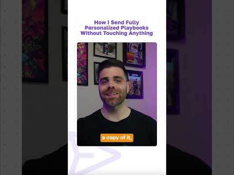 How I Send Fully Personalized Playbooks Without Touching Anything
