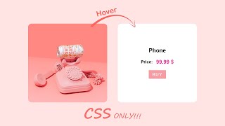 Amazing Card | CSS Card Hover Effect