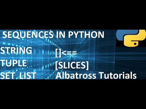 10.Sequences in Python, Python Tamil Tutorial