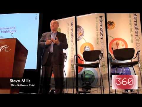 Steve Mills kicks off IOD'11 press conference