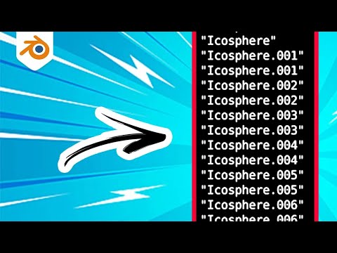 Bulk Rename in Blender + (More)