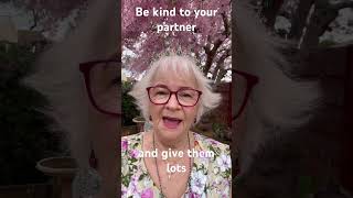 Be kind to your partner #mentalhealth #over60