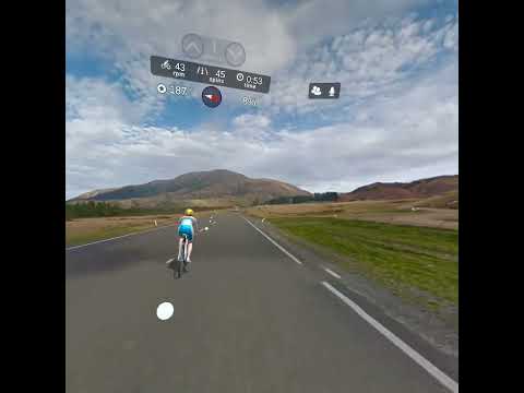 Quest 2 for bike training with VZFit- New Zealand trip part 1
