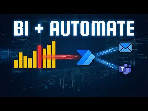Power BI - Pare de Olhar Dashboards o Dia Todo: Automatize Ações com Power BI e Power Automate