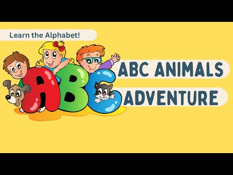 Learn the Alphabet with Animals| ABC with Animals|Animal ABCs