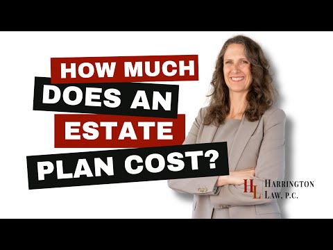 How much does it cost to create an estate plan?