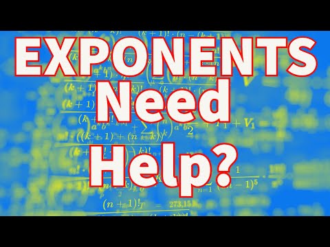Need Help With Exponents? Negative Exponents?