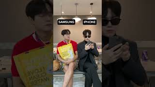 SAMSUNG VS IPHONE Comedy video #shortsvideo #shorts #funny #comedy