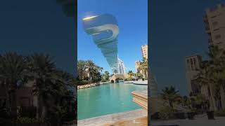 Universal Pictures Logo view from earth 🍿🍿🍿 #dubai #burjalarab #universalstudios #universalpictures