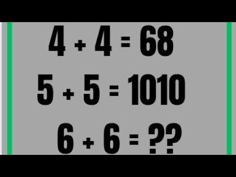 This Math Puzzle Has Everyone Confused! 🤯 Can You Solve It?#maths