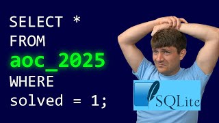 I solved all of advent of code 2025 in sqlite