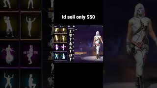 all rare emote with top incubator bundle id for sell only $ 50 #free fire #short #65 level id