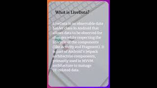 What is LiveData?