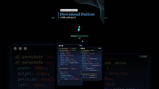 Animated Download Button  #css3 #webdevelopmentskills  #webdeveloper #coding #programming