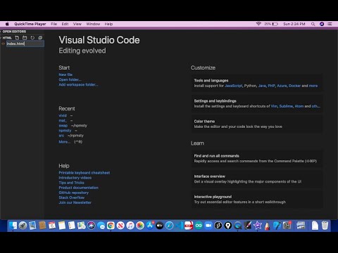 HTML and CSS series ep1