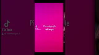 AI-Crafted Pink & Purple Nail Art | Trendsetting Designs by NailDesign.ai