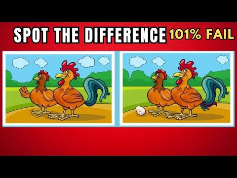 Find The Difference Game | Only IQ Over 150 Can Find!  #6