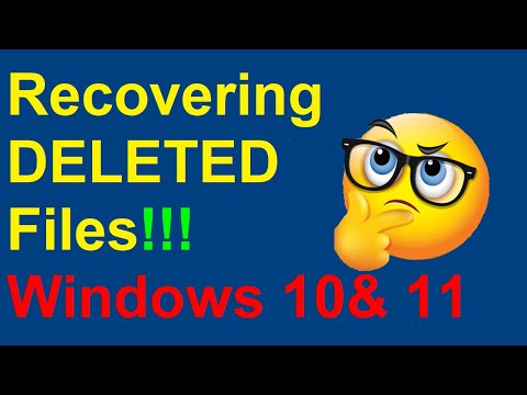 How to Recover Deleted Files on Windows 7,8.1,10 &11 For Free (2022)