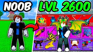 Blox Fruits Noob to Max Getting EVERYTHING | Roblox Blox Fruits