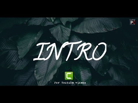 How to make a intro for youtube , presentation , project etc. videos in camtasia by pc | pc creation