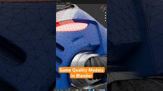 Make Game Quality Models in Blender | #blendertutorial #blender3d #blendermodeling