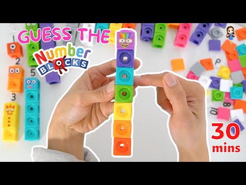 NUMBERBLOCKS TOYS 1-10 | Mathlink Cubes for Toddlers| Number Blocks | Learn to Count | Math for Kids