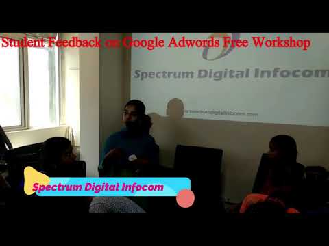 Students Review about Our One-Day Workshop on Google Adwords, Pay Per Click, Search Engine Marketing