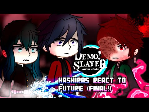 Hashiras React To Future / Final Battle, Yoriichi | Demon Slayer Spoilers | [ENG/RU]