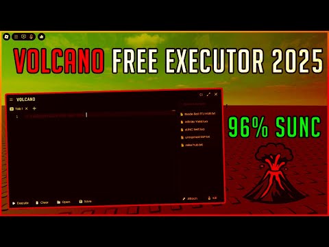 Roblox Executor "Volcano" Web Exploit Working *KEYLESS*