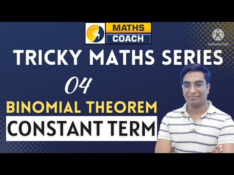 Trick # 4 Constant Term | Binomial Theorem|Maths Shortcuts |Trick to find constant term in expension
