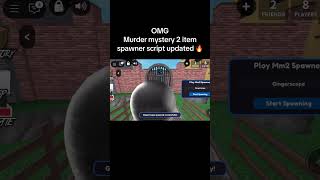 New Item spawner script  (script comments) #delta #roblox #mm2 #scripting #murdermystery2 #mm2dupe