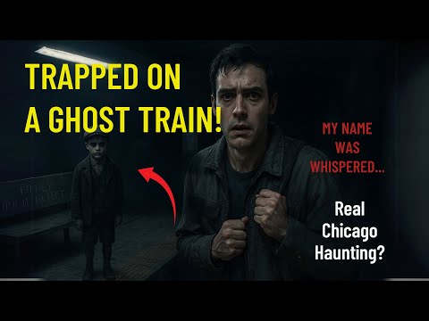 TRAPPED on Chicago’s HAUNTED Midnight Train! 😱 Real Ghost Story Uncovered