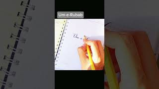 Comment your names. #alphabetwritting #calligraphy #viralshort #art #love #calligraphicalphabets