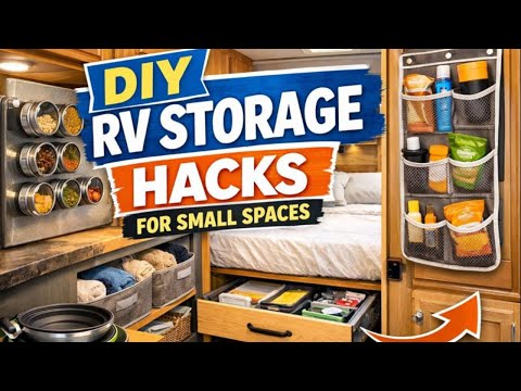 DIY RV Storage Hacks for Small Spaces