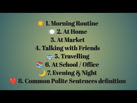 Speak english grammar | Daily Use speaking English 