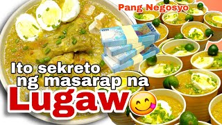 ITO ANG SIKRETO NG MGA PATOK NA LUGAWAN ‼️GOTO ARROZ CALDO CONGEE RECIPE | FILIPINO COMFORT FOOD