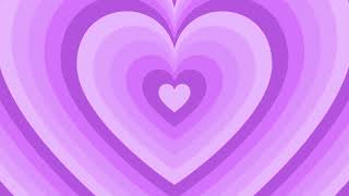 Purple heart Tunnel background video | study background #hearttunnel #loop #studybackground