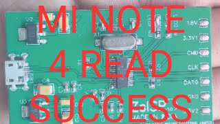 Mi note 4 read success ZsIsp universal tool