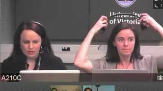 Valerie Irvine and Jillianne Code Discussion/Experimentation Session for Change11