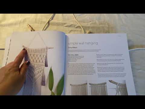 Macrame Wall Hanging Tutorial Part 2: Clove Hitch Knot