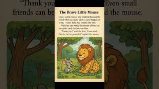 The Lion and the mouse| English kids stories// Stories for kids inEnglish#englishlearningplatform