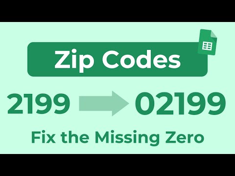 How To Keep Zeroes From Disappearing in Google Sheets