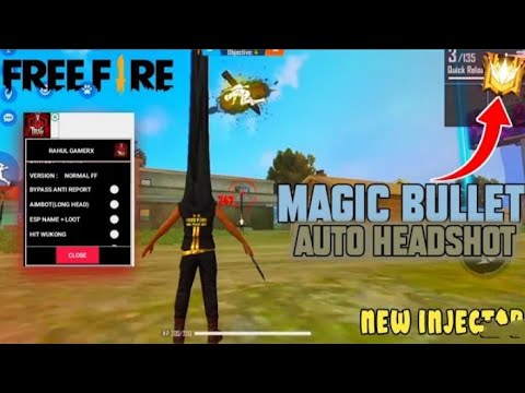 Free fire long head injection 100% antiban// hack ranked working injection only headshot #injector