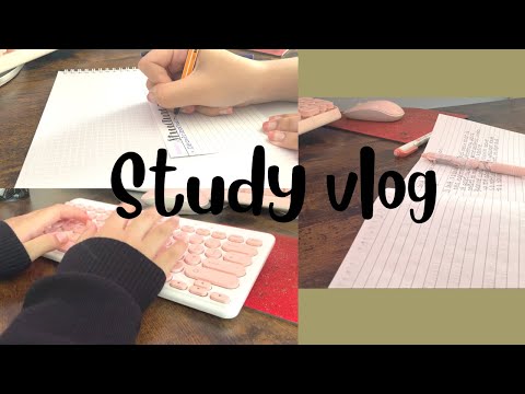 Study vlog | Biology revision, study motivation ✨