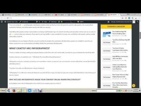 FREE INFOGRAPHIC SUBMISSION SITES LIST 2017, HIGH AUTHORITY INFOGRAPHIC DIRECTORIES