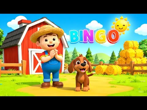 🎵 B-I-N-G-O Song | Farmer and His Dog | Nursery Rhymes & Kids Songs