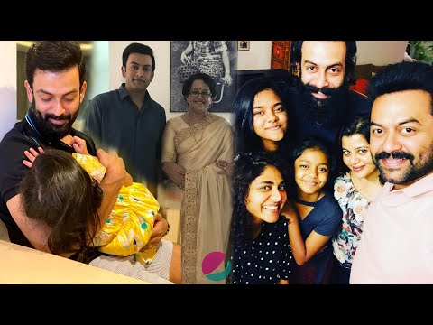 Actor Prithviraj Family Photos with Wife, Daughter, Father, Mother, Brother & Biography