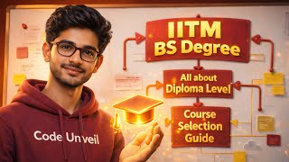 Diploma Level Course Selection Guide - IIT Madras BS Data Science | Must Know Before Registration!