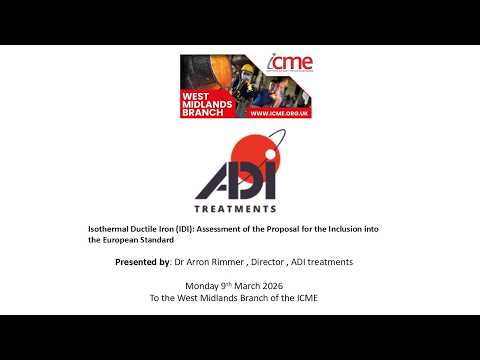 Isothermal Ductile Iron (IDI): Assessment of the Proposal for the Inclusion into the EU Standard