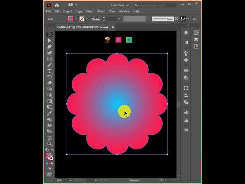 Blend Flower Illustration #shorts #trendingshorts #short #youtubeshorts #viral #viralshorts
